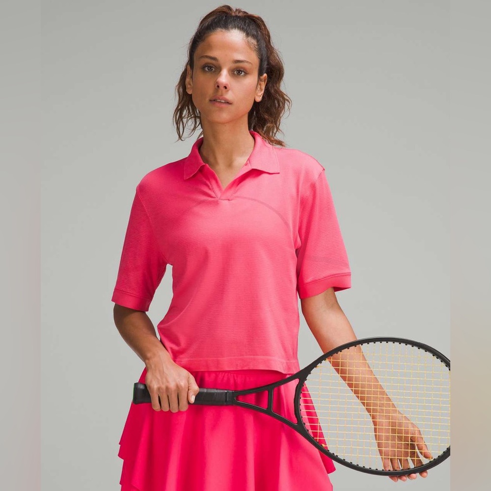 Lululemon Swiftly Tech Crop Polo